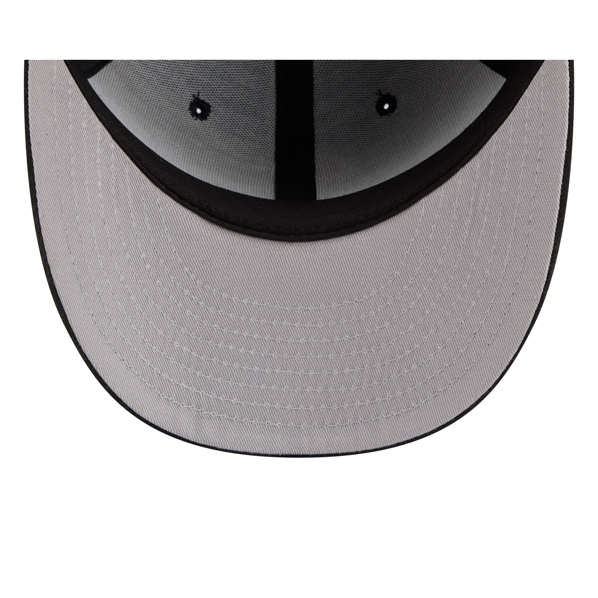 New York Yankees Three Looms Tweedy Cotton Black 59FIFTY Fitted Hat
