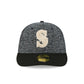 Seattle Mariners Three Looms Tweedy Cotton Black 59FIFTY Fitted Hat
