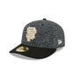 San Francisco Giants Three Looms Tweedy Cotton Black 59FIFTY Fitted Hat