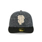 San Francisco Giants Three Looms Tweedy Cotton Black 59FIFTY Fitted Hat