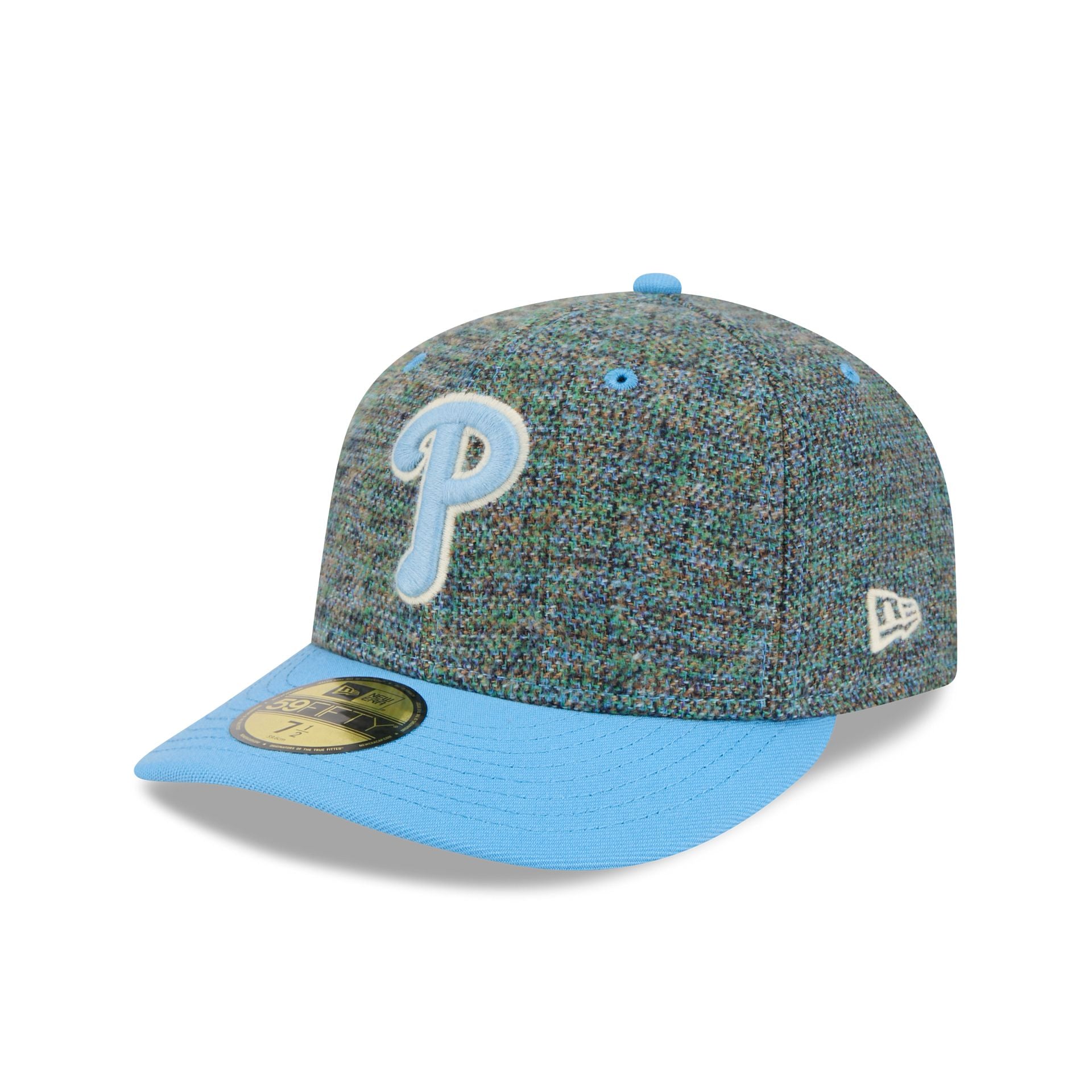 Philadelphia Phillies Three Looms Tweedy Cotton Radiant Blue