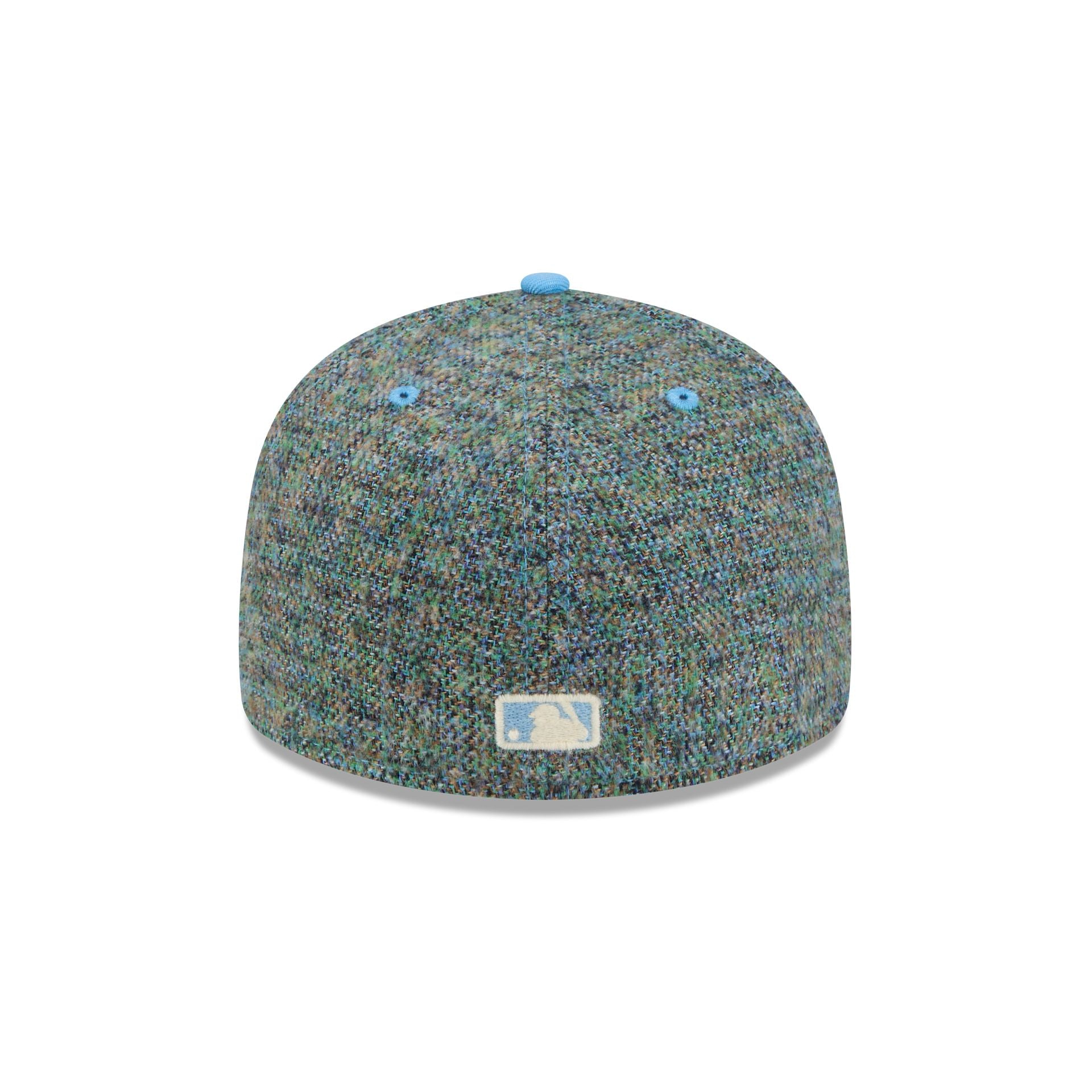 Los Angeles Dodgers Three Looms Tweedy Cotton Radiant Blue 59FIFTY Fitted Hat