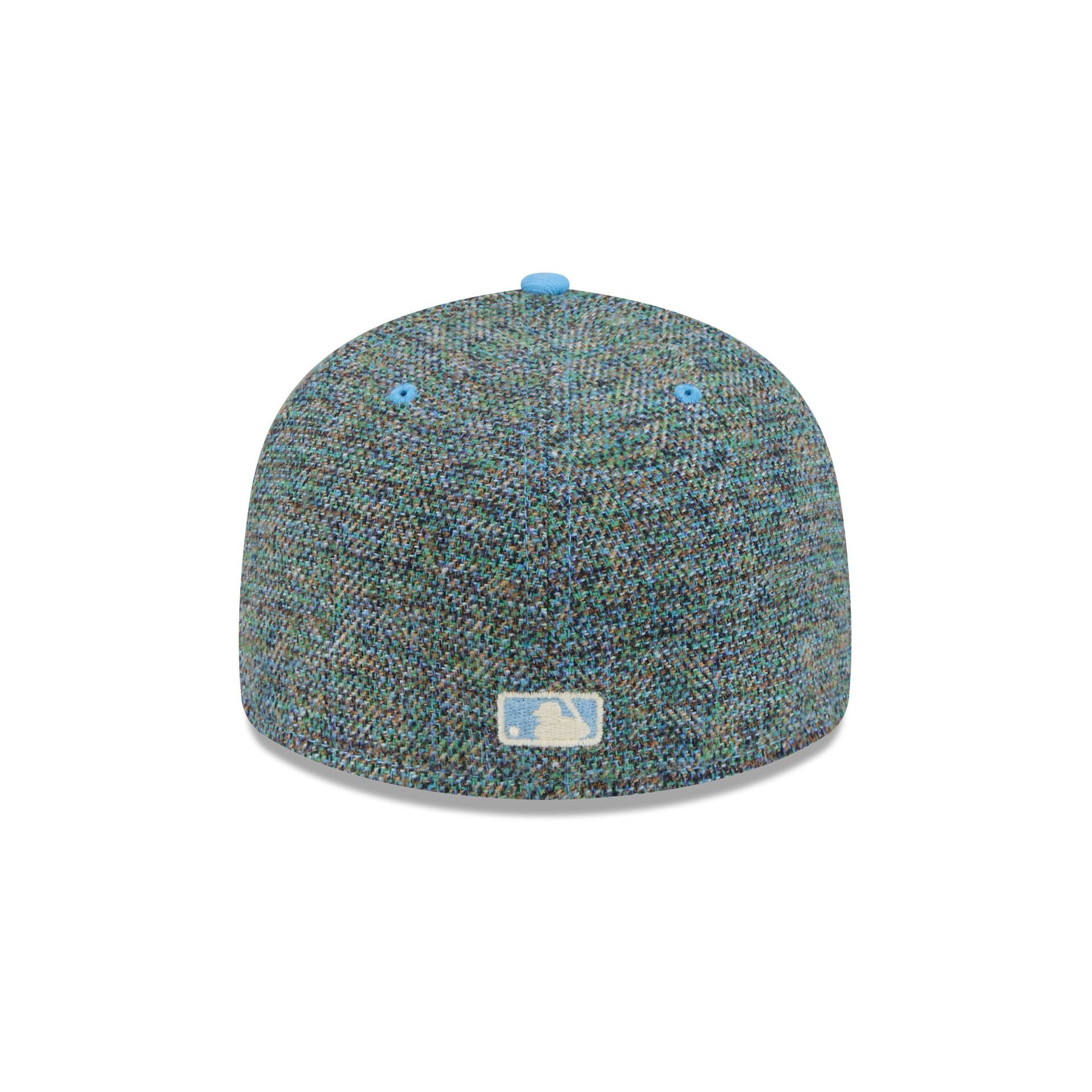 New York Yankees Three Looms Tweedy Cotton Radiant Blue 59FIFTY Fitted Hat