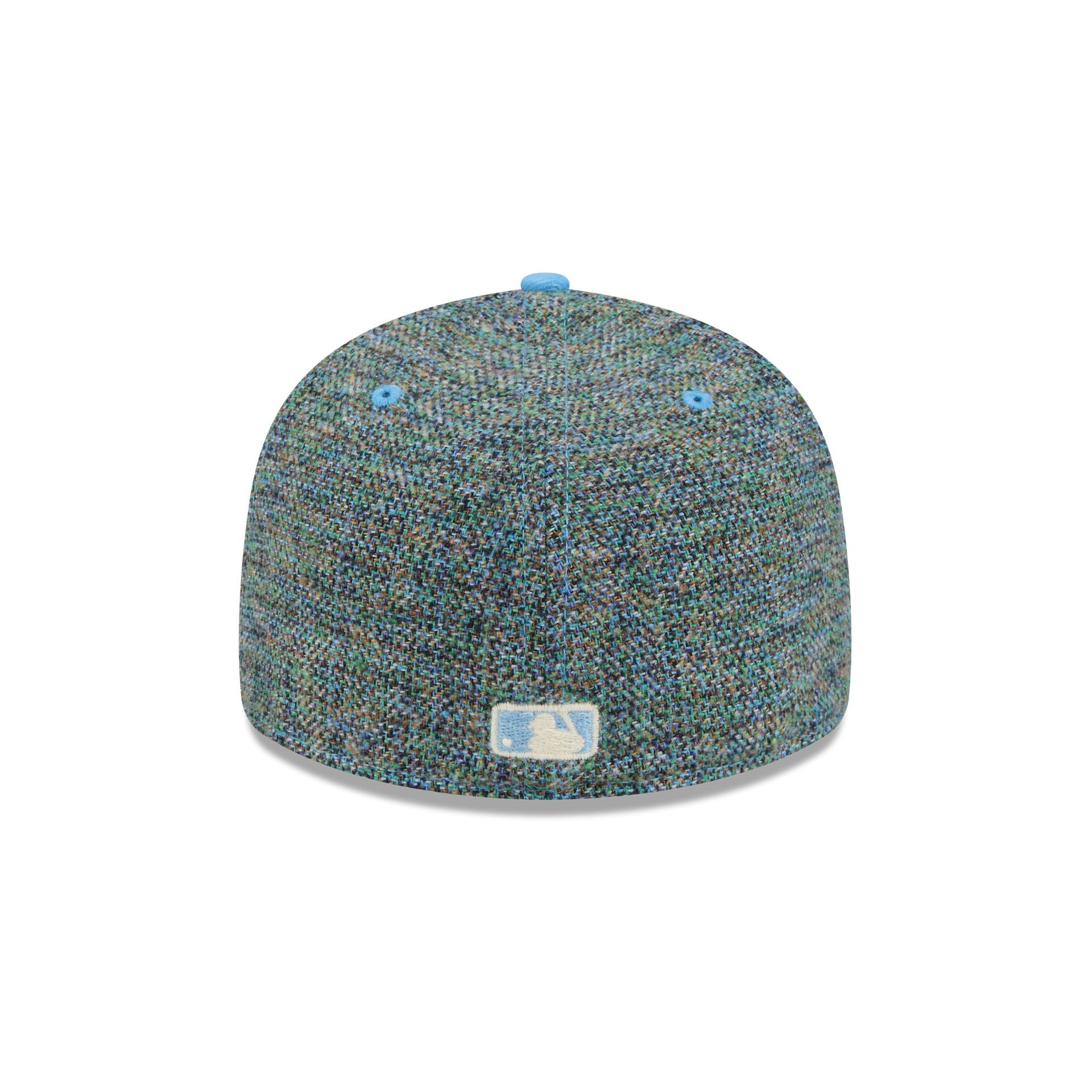 Chicago Cubs Three Looms Tweedy Cotton Radiant Blue 59FIFTY Fitted Hat