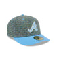 Atlanta Braves Three Looms Tweedy Cotton Radiant Blue 59FIFTY Fitted Hat