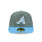 Atlanta Braves Three Looms Tweedy Cotton Radiant Blue 59FIFTY Fitted Hat