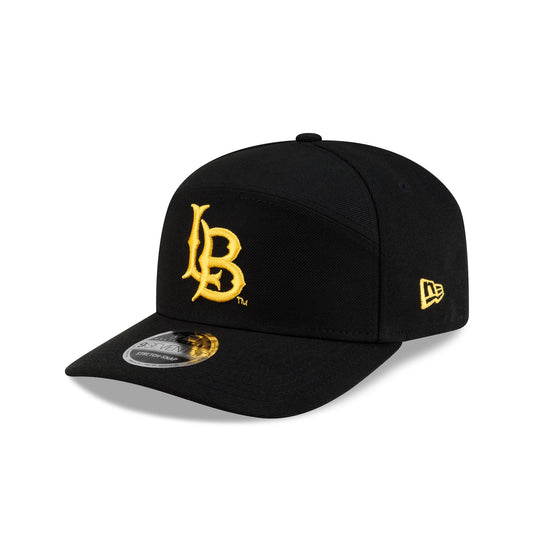 Long Beach State 49ers Poly Split Panel 9SEVENTY Stretch-Snap Hat - New Era Cap