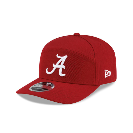 Alabama Crimson Tide Poly Split Panel 9SEVENTY Stretch-Snap Hat - New Era Cap