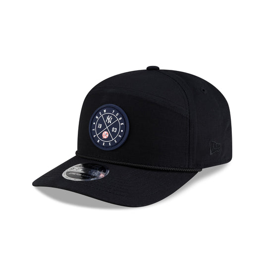 New York Yankees Cotton Ripstop Split Panel 9SEVENTY Stretch-Snap Hat - New Era Cap