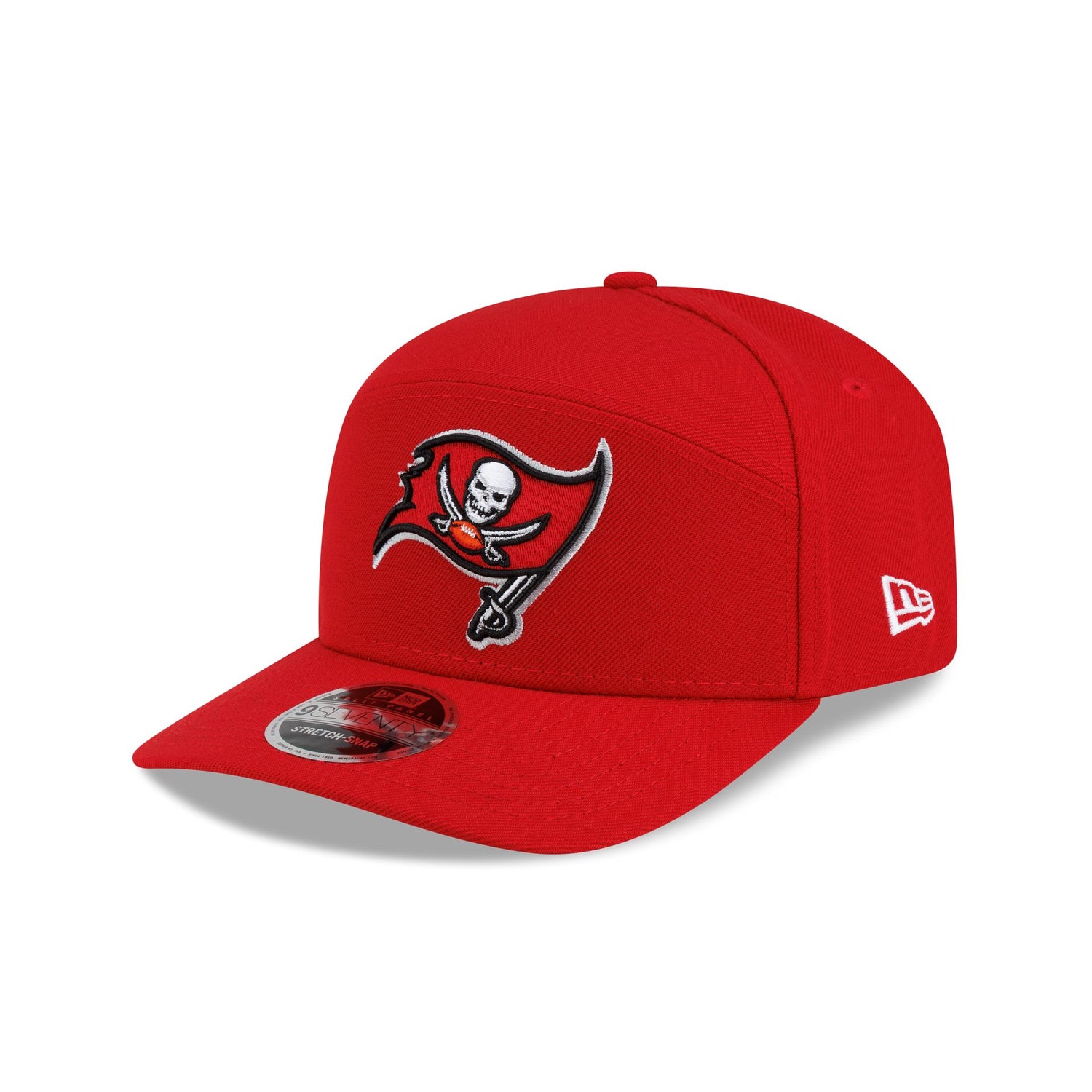 Tampa Bay Buccaneers Poly Split Panel 9SEVENTY Stretch-Snap Hat