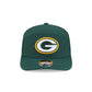 Green Bay Packers Poly Split Panel 9SEVENTY Stretch-Snap Hat
