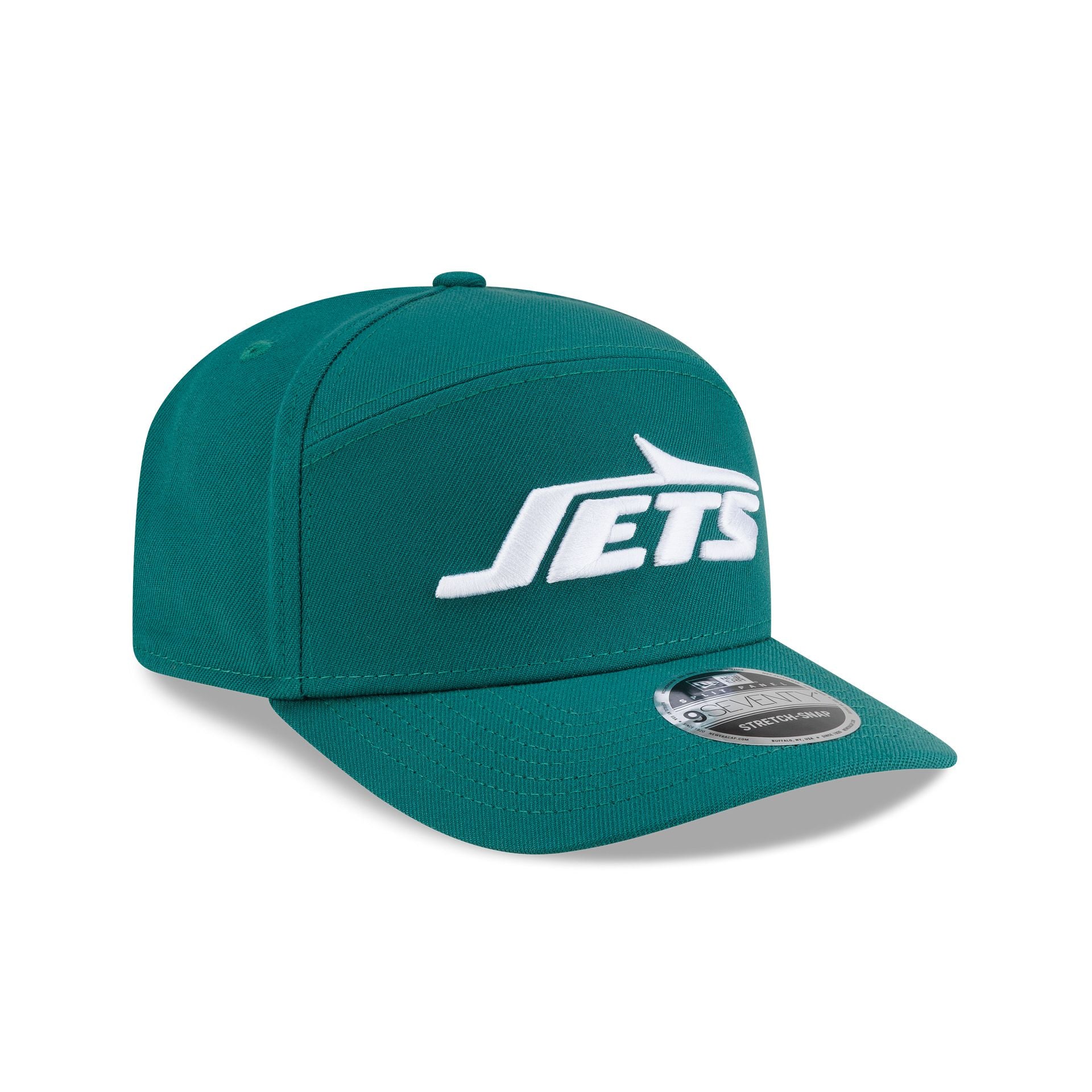 New York Jets Poly Split Panel 9SEVENTY Stretch-Snap Hat