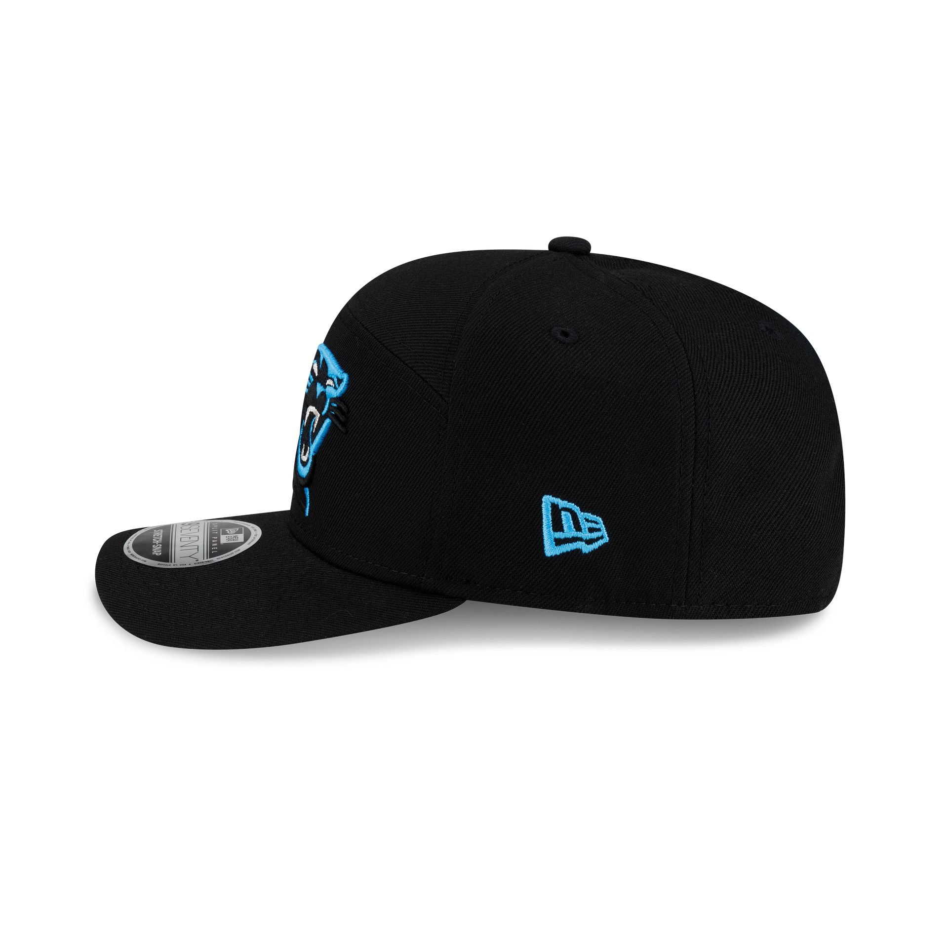 Carolina Panthers Poly Split Panel 9SEVENTY Stretch-Snap Hat
