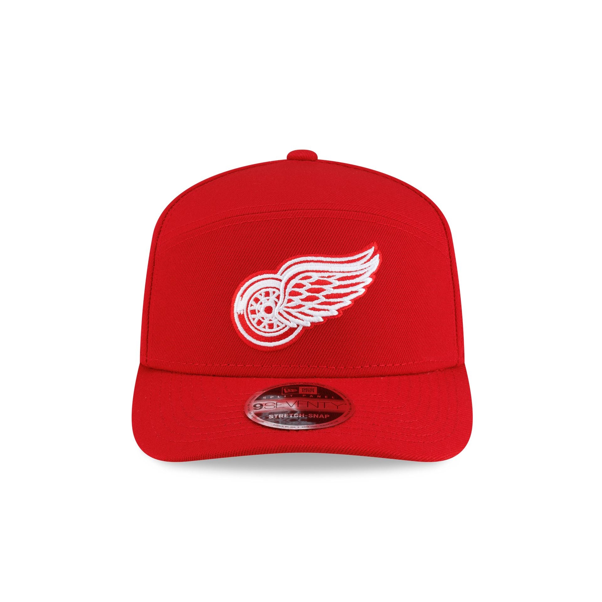 Detroit Red Wings Poly Split Panel 9SEVENTY Stretch-Snap Hat