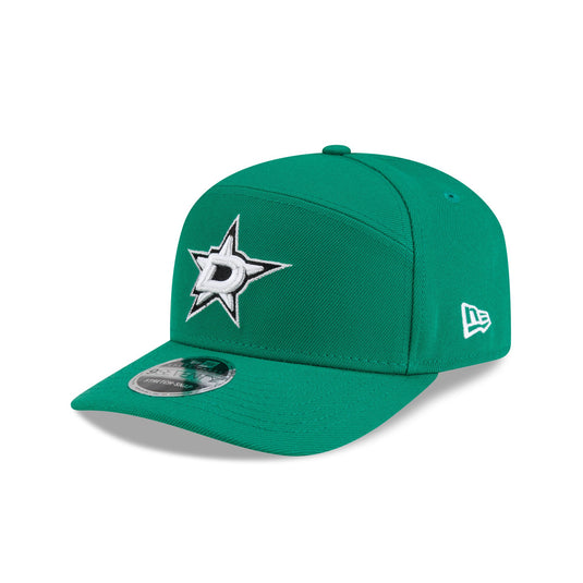 Dallas Stars Poly Split Panel 9SEVENTY Stretch-Snap Hat - New Era Cap