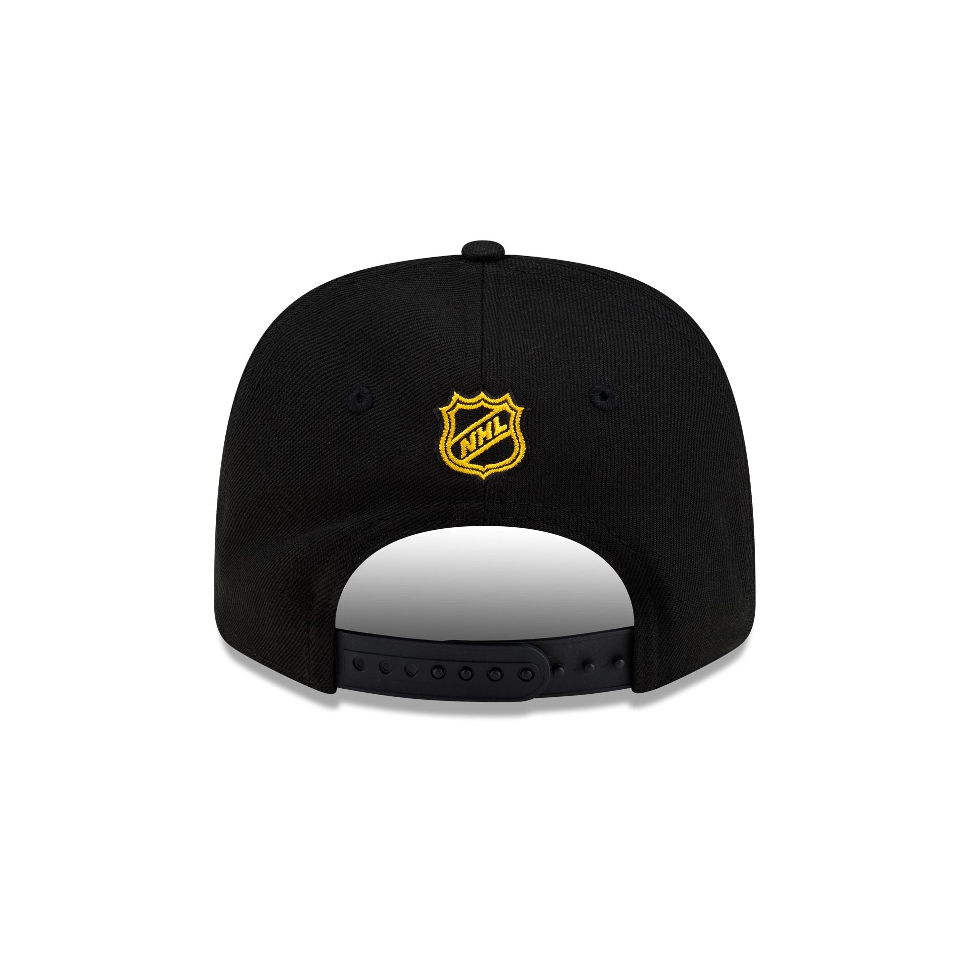 Boston Bruins Poly Split Panel 9SEVENTY Stretch-Snap Hat
