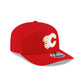 Calgary Flames Poly Split Panel 9SEVENTY Stretch-Snap Hat