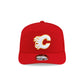 Calgary Flames Poly Split Panel 9SEVENTY Stretch-Snap Hat