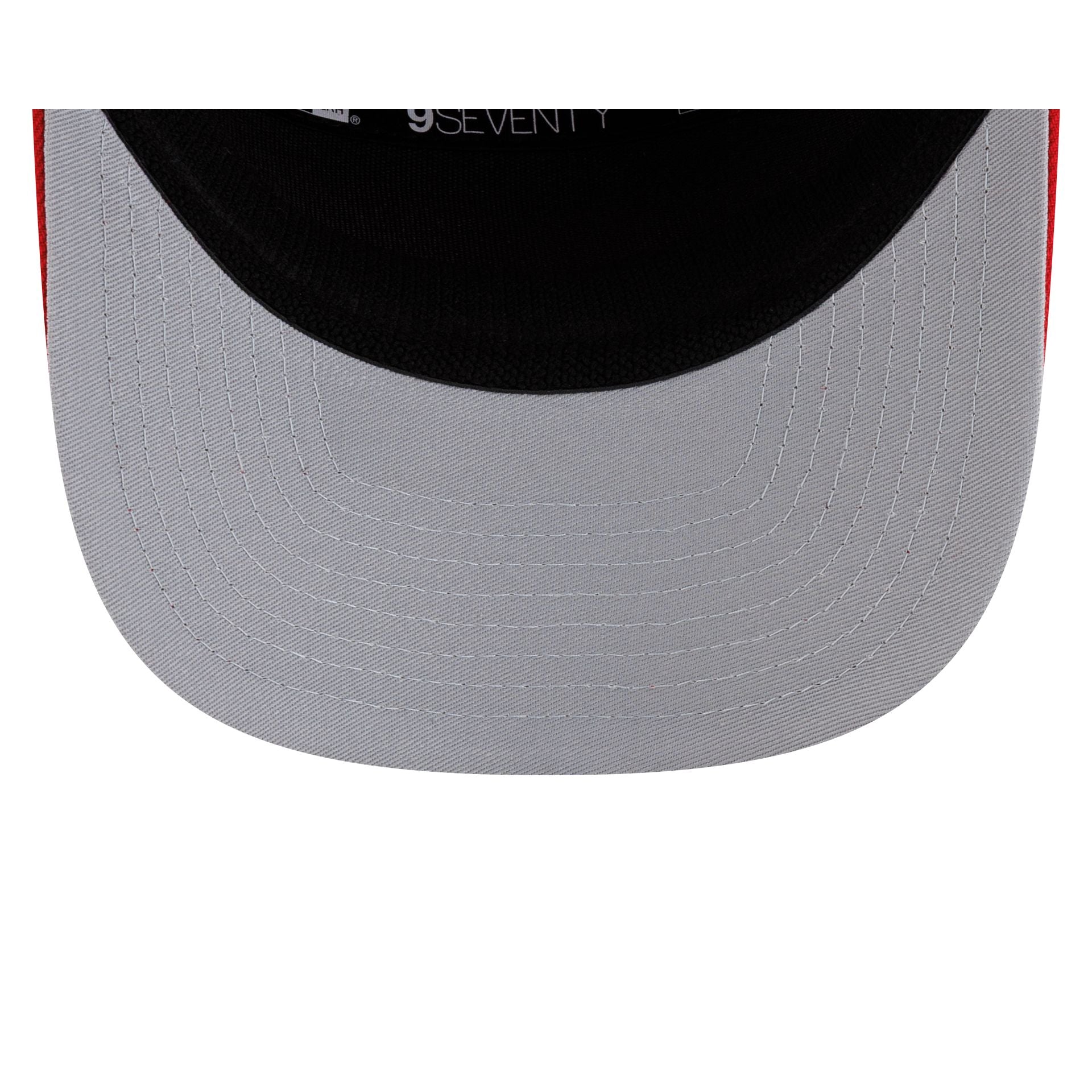 Calgary Flames Poly Split Panel 9SEVENTY Stretch-Snap Hat