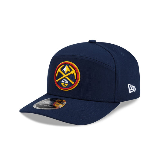 Denver Nuggets Poly Split Panel 9SEVENTY Stretch-Snap Hat - New Era Cap