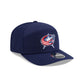 Columbus Blue Jackets Poly Split Panel 9SEVENTY Stretch-Snap Hat