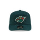 Minnesota Wild Poly Split Panel 9SEVENTY Stretch-Snap Hat