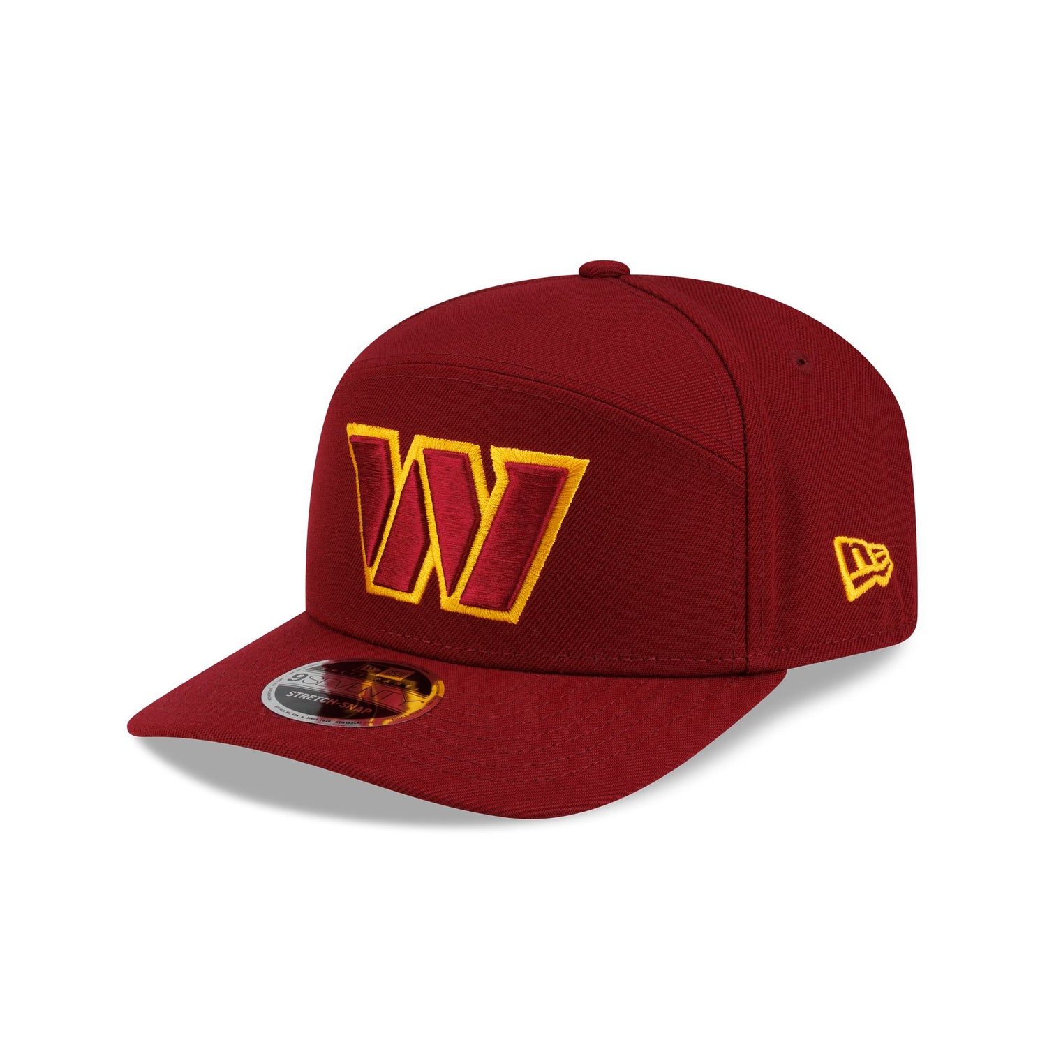 Washington Commanders Poly Split Panel 9SEVENTY Stretch-Snap Hat