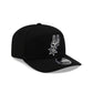 San Antonio Spurs Poly Split Panel 9SEVENTY Stretch-Snap Hat