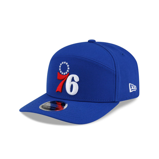Philadelphia 76ers Poly Split Panel 9SEVENTY Stretch-Snap Hat - New Era Cap