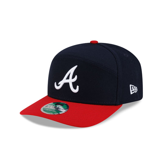 Atlanta Braves Player Replica Home Split Panel 9SEVENTY Stretch-Snap Hat - New Era Cap