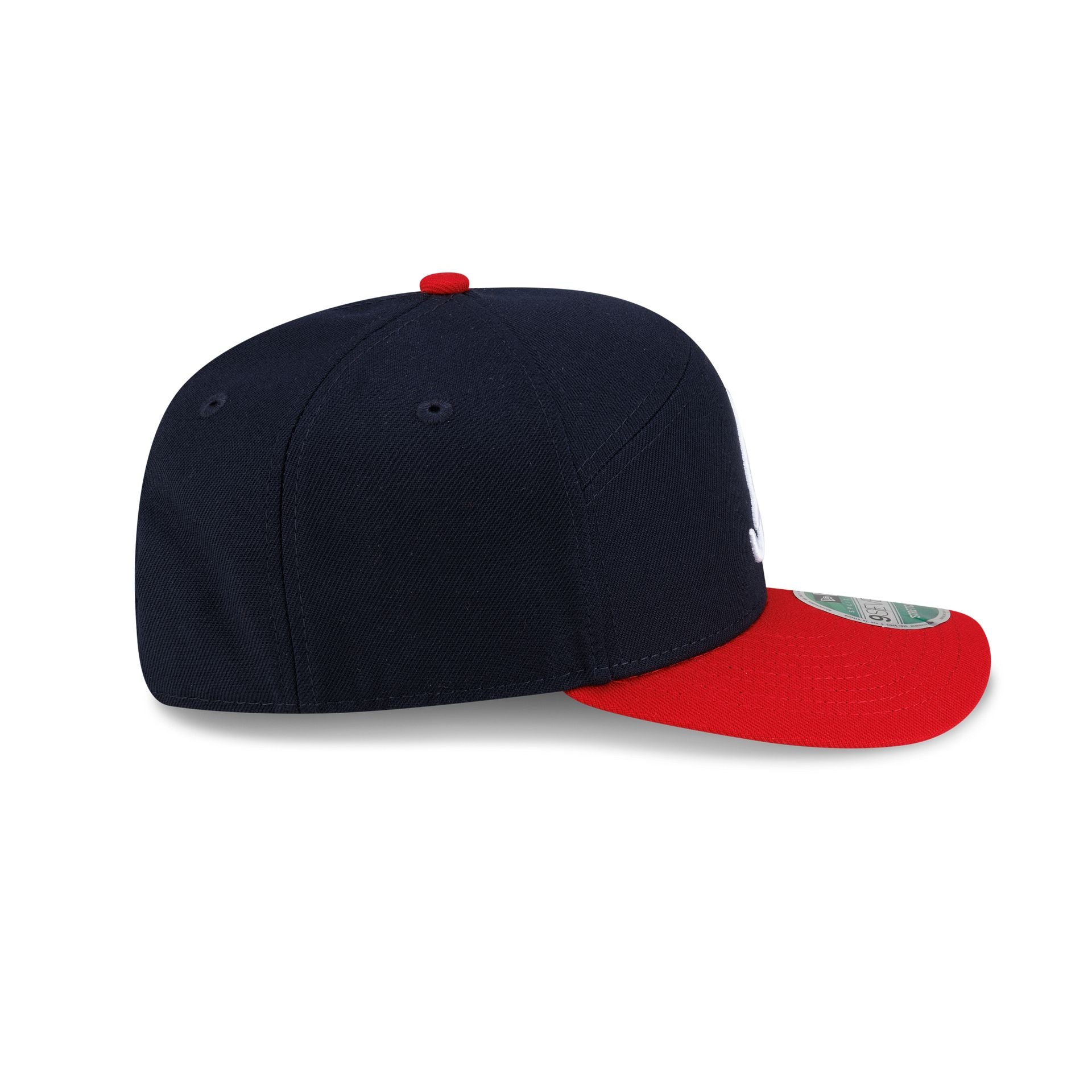 Atlanta Braves Player Replica Home Split Panel 9SEVENTY Stretch-Snap Hat
