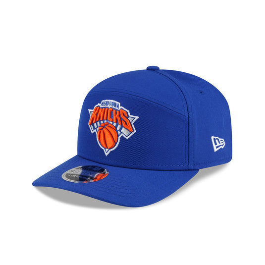 New York Knicks Poly Split Panel 9SEVENTY Stretch-Snap Hat - New Era Cap