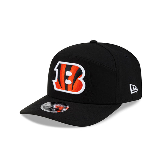Cincinnati Bengals Poly Split Panel 9SEVENTY Stretch-Snap Hat - New Era Cap
