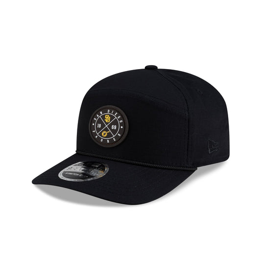 San Diego Padres Cotton Ripstop Split Panel 9SEVENTY Stretch-Snap Hat - New Era Cap