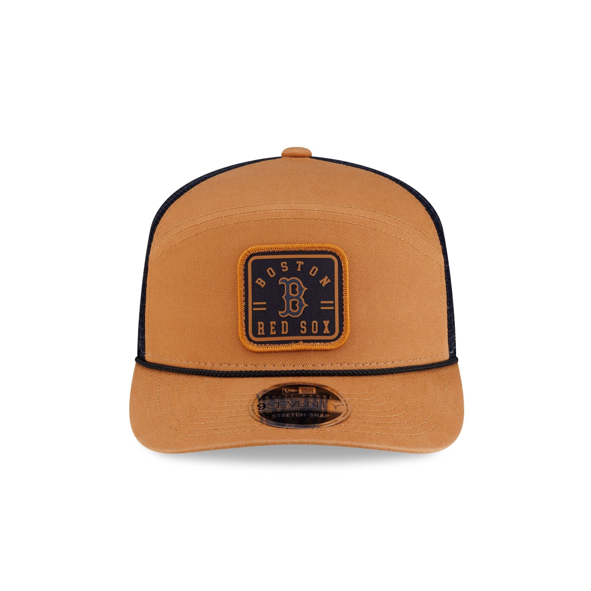 Boston Red Sox Light Bronze Split Panel 9SEVENTY Trucker Hat