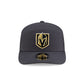 Vegas Golden Knights Poly Split Panel 9SEVENTY Stretch-Snap Hat