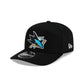 San Jose Sharks Poly Split Panel 9SEVENTY Stretch-Snap Hat