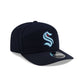 Seattle Kraken Poly Split Panel 9SEVENTY Stretch-Snap Hat