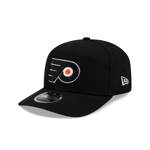 Philadelphia Flyers Poly Split Panel 9SEVENTY Stretch-Snap Hat