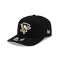 Pittsburgh Penguins Poly Split Panel 9SEVENTY Stretch-Snap Hat