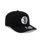 Brooklyn Nets Poly Split Panel 9SEVENTY Stretch-Snap Hat