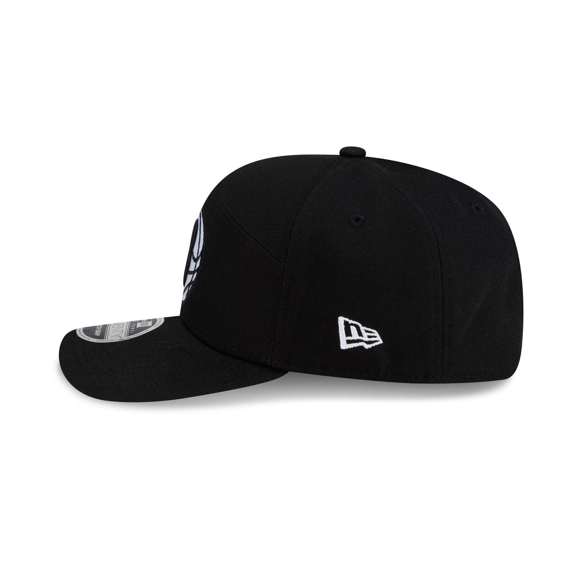 Brooklyn Nets Poly Split Panel 9SEVENTY Stretch-Snap Hat