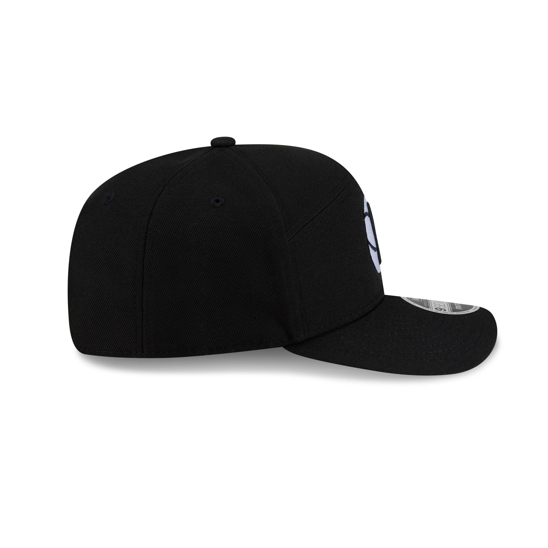 Brooklyn Nets Poly Split Panel 9SEVENTY Stretch-Snap Hat