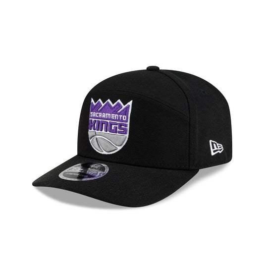Sacramento Kings Poly Split Panel 9SEVENTY Stretch-Snap Hat - New Era Cap