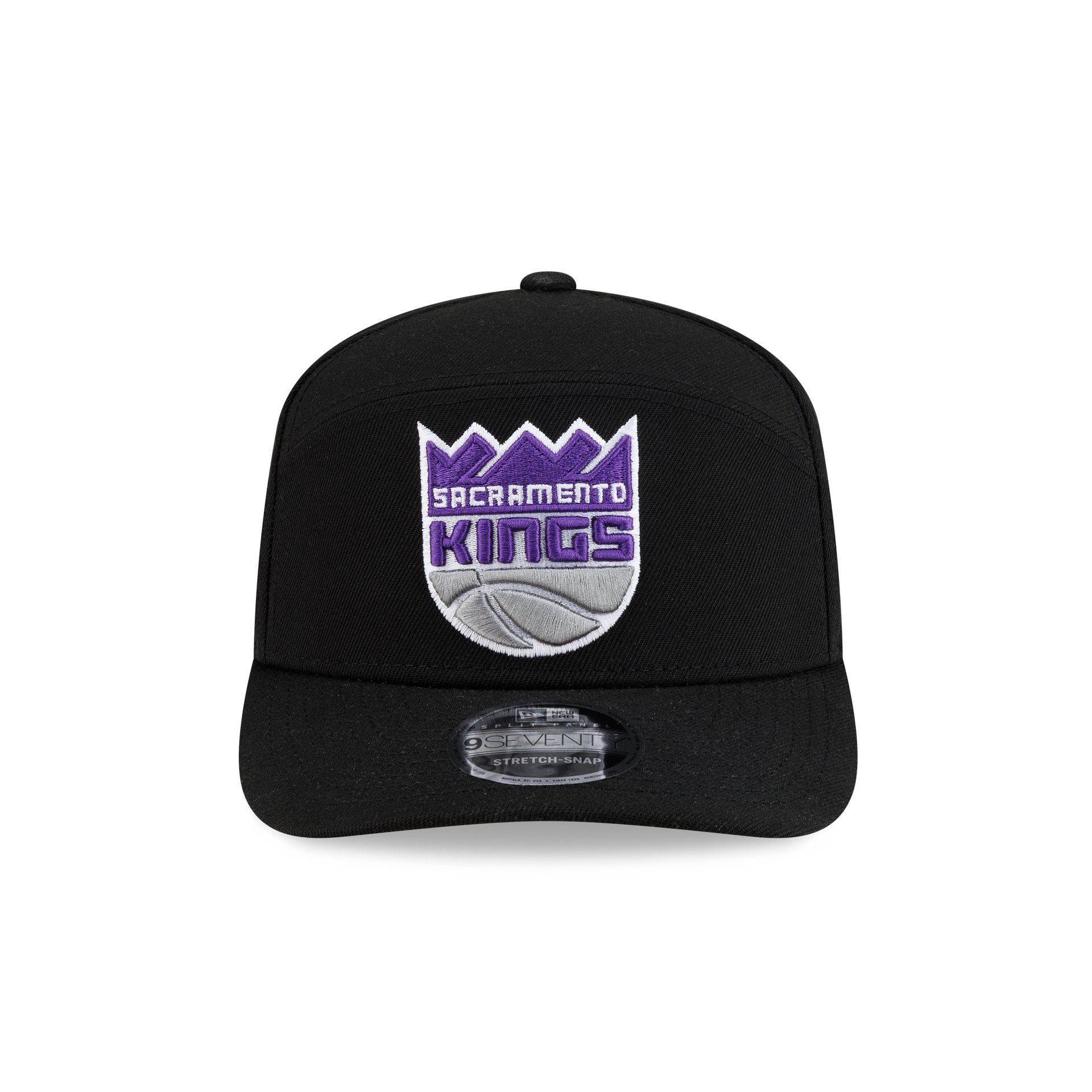 Sacramento Kings Poly Split Panel 9SEVENTY Stretch-Snap Hat