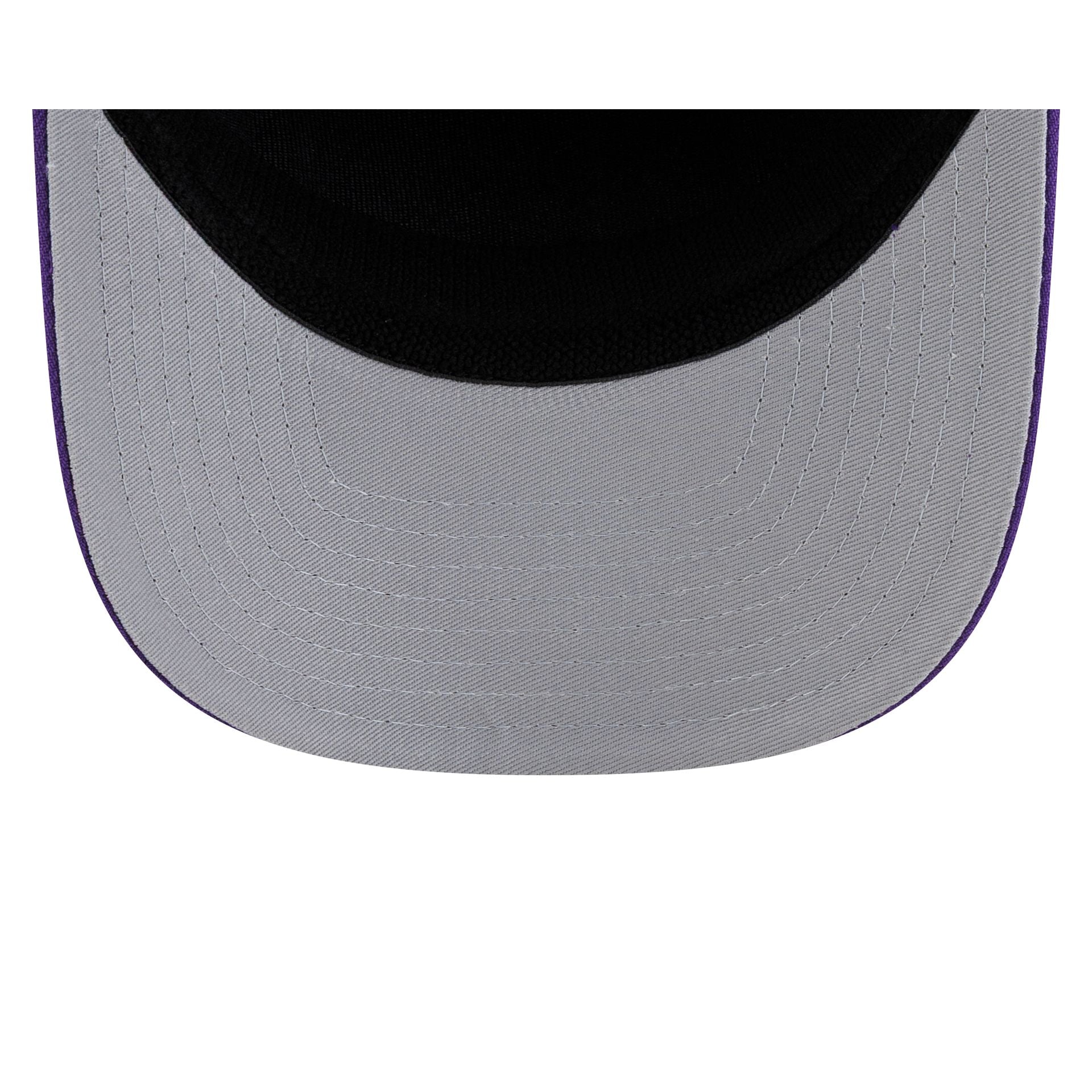 Los Angeles Lakers Poly Split Panel 9SEVENTY Stretch-Snap Hat