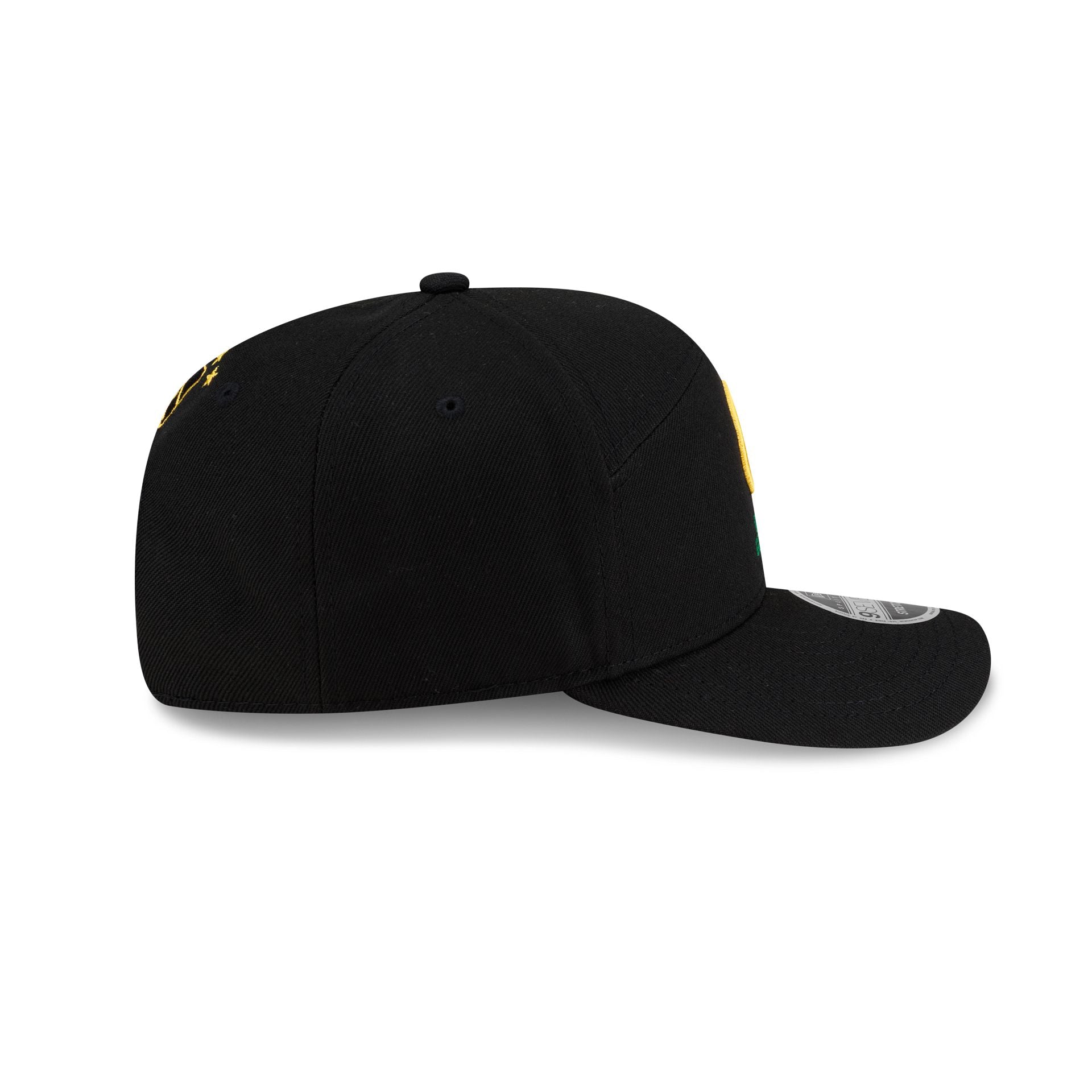 California Golden Seals Poly Split Panel 9SEVENTY Stretch-Snap Hat