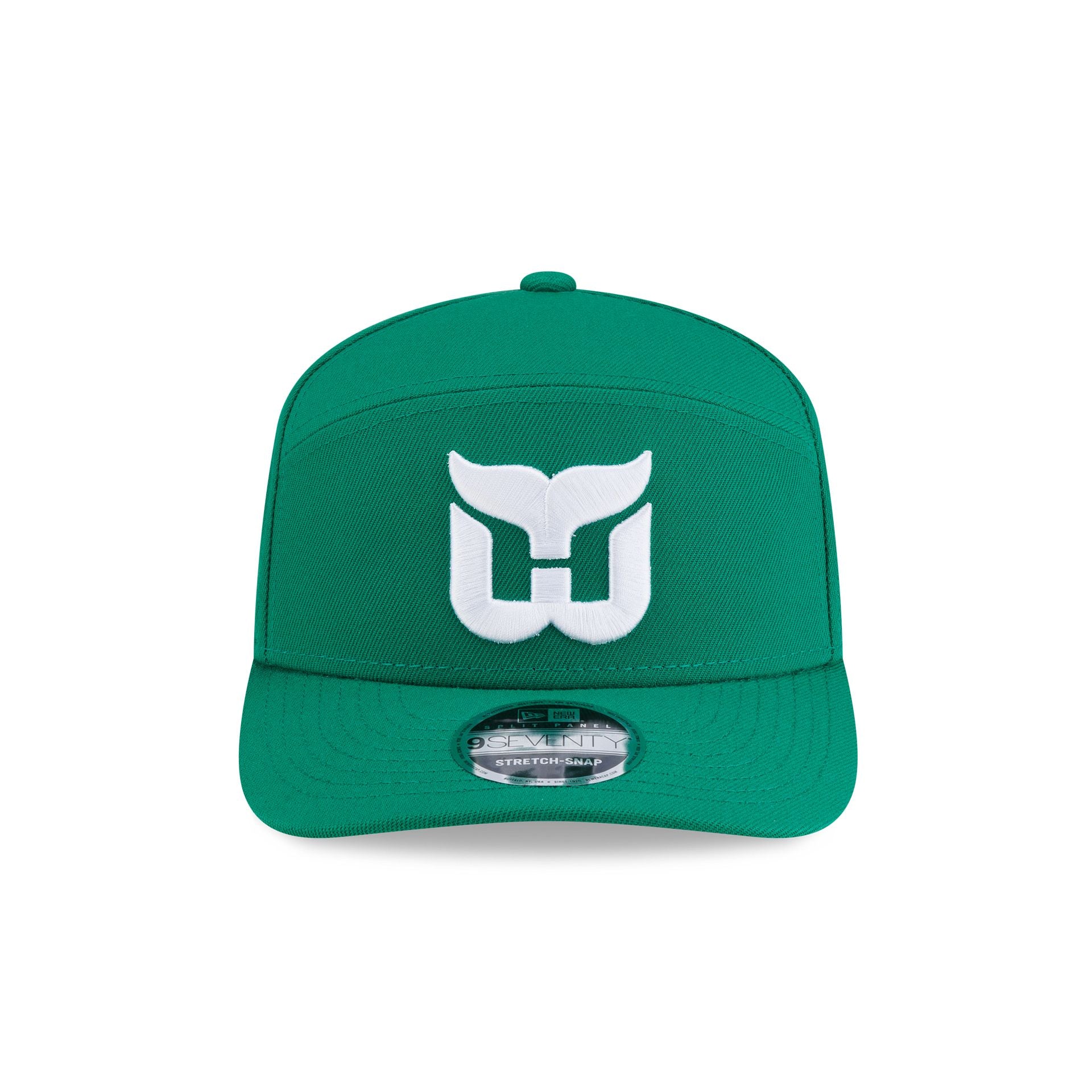 Hartford Whalers Poly Split Panel 9SEVENTY Stretch-Snap Hat