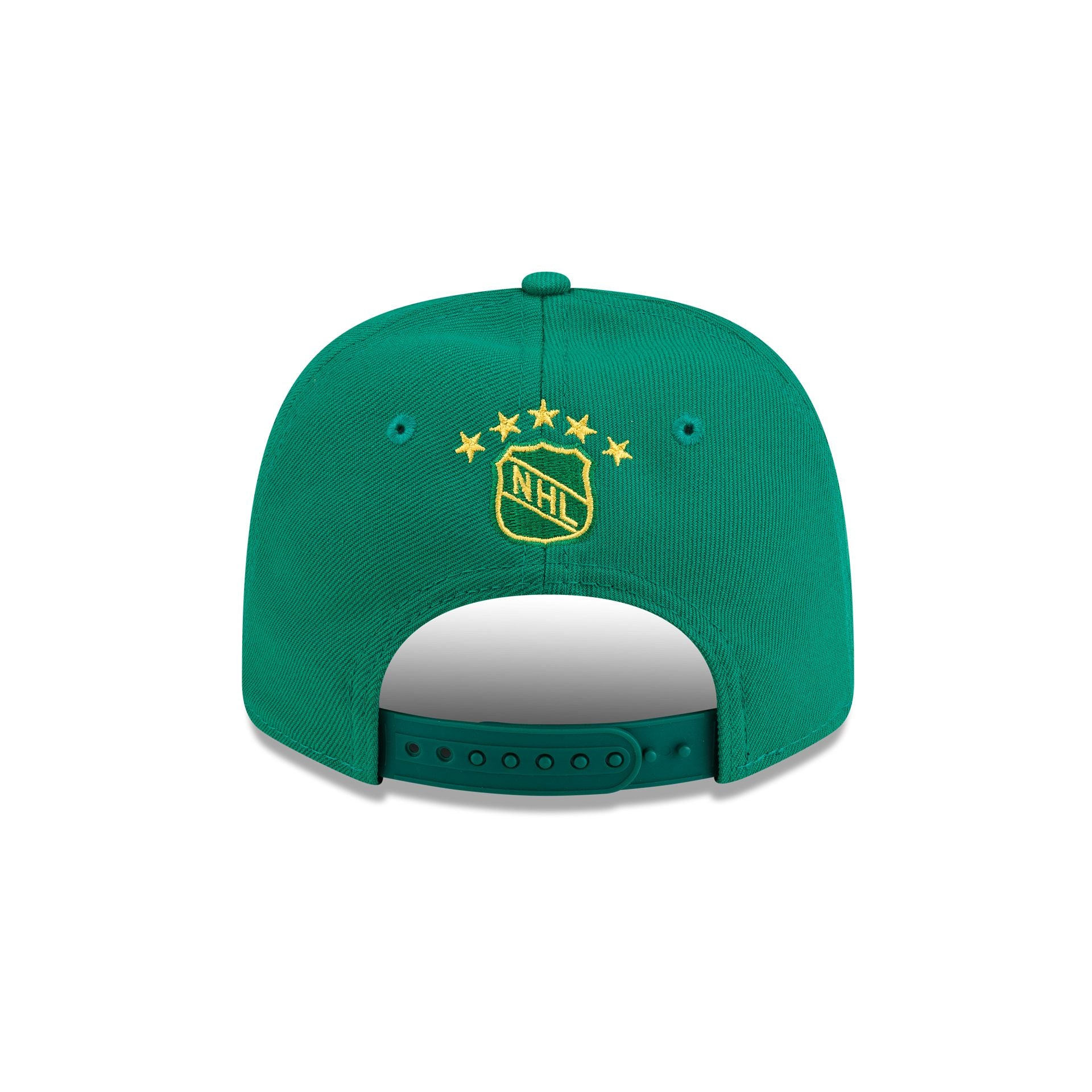 Minnesota North Stars Poly Split Panel 9SEVENTY Stretch-Snap Hat