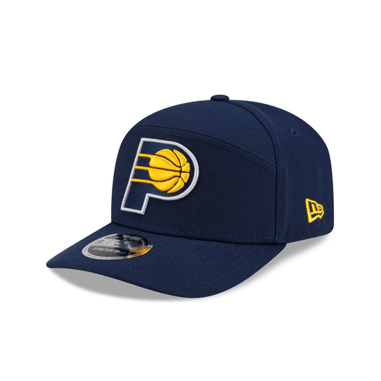 Indiana Pacers Poly Split Panel 9SEVENTY Stretch-Snap Hat - New Era Cap